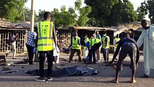 Más de una docena de muertos en Nigeria por triple atentado. Video: AFP