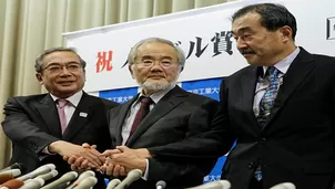 Biólogo nipón Yoshinori Ohsumi, nuevo Premio Nobel de Medicina. Foto: EFE