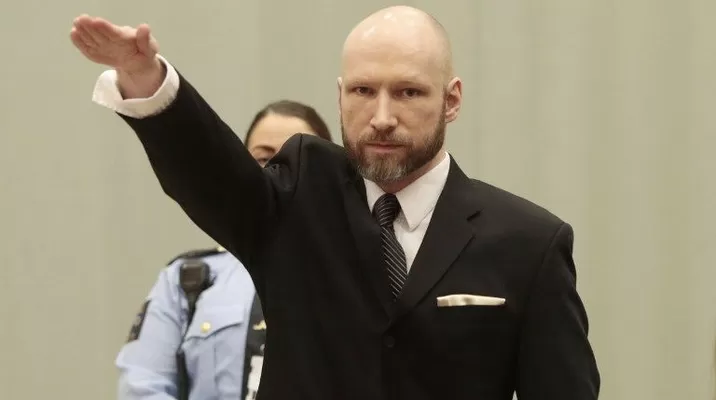 Anders Behring Breivik. (Vía: AFP) Anders Behring Breivik. (Vía: AFP)