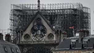 Los pronósticos sobre los plazos de la restauración de la catedral de Notre Dame en París son muy variables. Foto: AFP