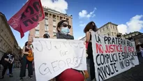 Protestas en Estados Unidos. Foto: AFP