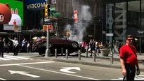 Atropello en Nueva York. Foto: infobae.com. Video: América TV