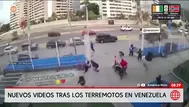 Nuevos videos muestran colapso de edificios tras terremotos en Venezuela