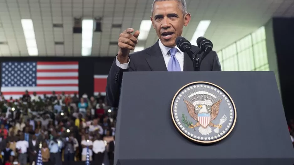 El presidente de Estados Unidos en Nairobi. (V&iacute;a: AFP)