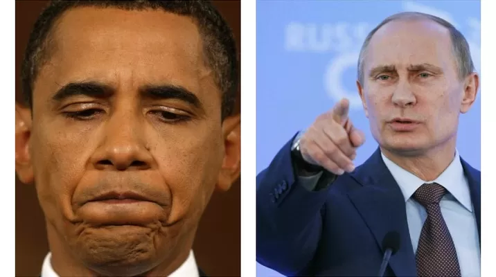 Obama y Putin tuvieron un incómodo encuentro en Normandía Obama y Putin tuvieron un incómodo encuentro en Normandía