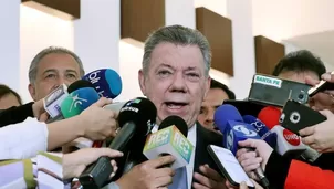 Santos dice que entrar a la OCDE es un paso "para modernizar" Colombia. Foto: EFE