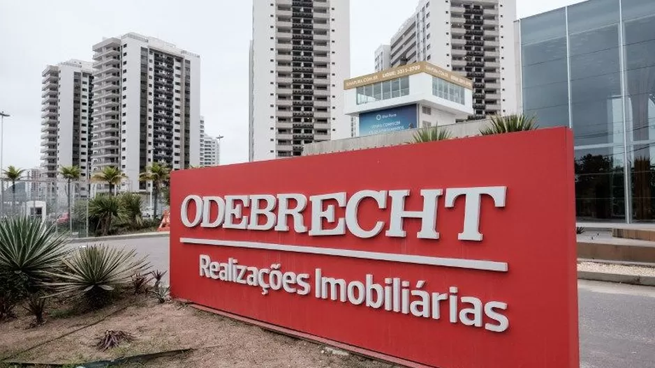 Logo de la compañía Odebrecht. (Vía: AFP)