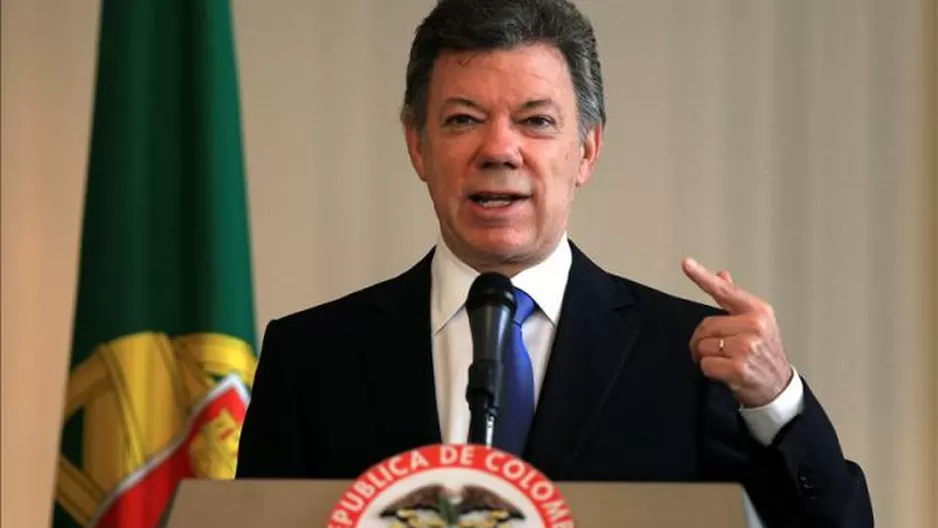 Juan Manuel Santos. Foto: EFE