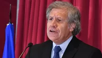 Luis Almagro, secretario general de la OEA. Foto: AFP