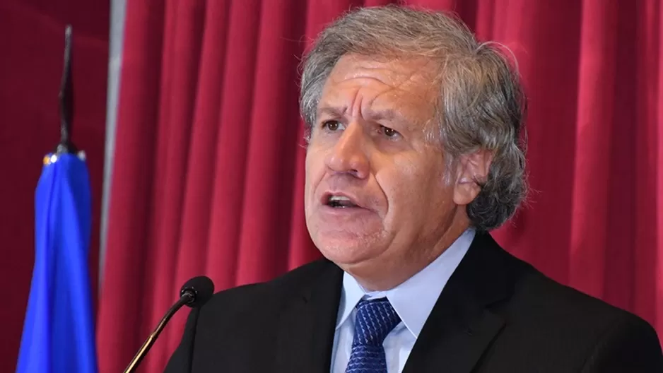 Luis Almagro, secretario general de la OEA. Foto: AFP