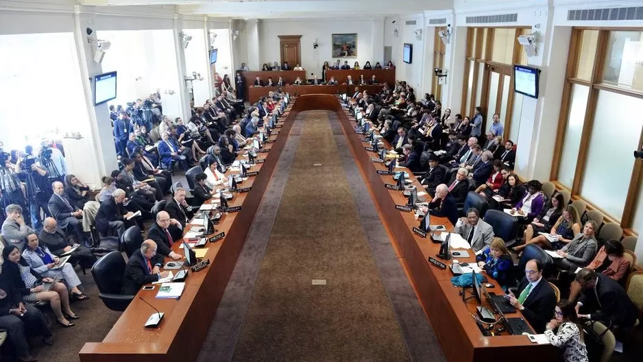 Comisión Permanente de la OEA. Foto: @OEA_oficial