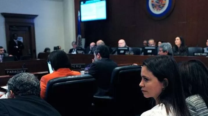 OEA culminó sesión sin escuchar a diputada venezolana María Corina Machado OEA culminó sesión sin escuchar a diputada venezolana María Corina Machado