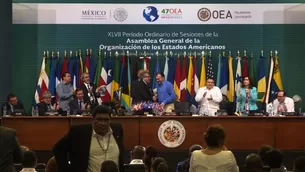 Asamblea General de la OEA concluyó sin decisión sobre Venezuela. Video: AFP