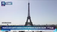 Ola de calor extremo azota Francia: emiten alerta naranja