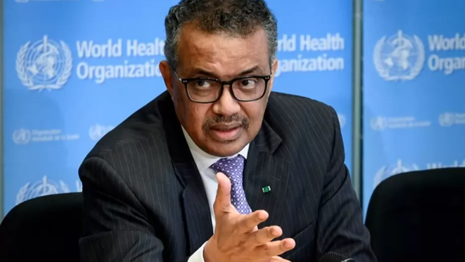 Tedros Adhanom Ghebreyesus, director general de la OMS. Foto: AFP