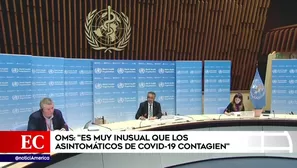 OMS se pronunció sobre el COVID-19.