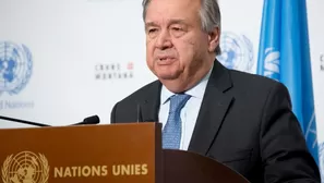 António Guterres, secretario general de la ONU. Foto: AFP/ONU