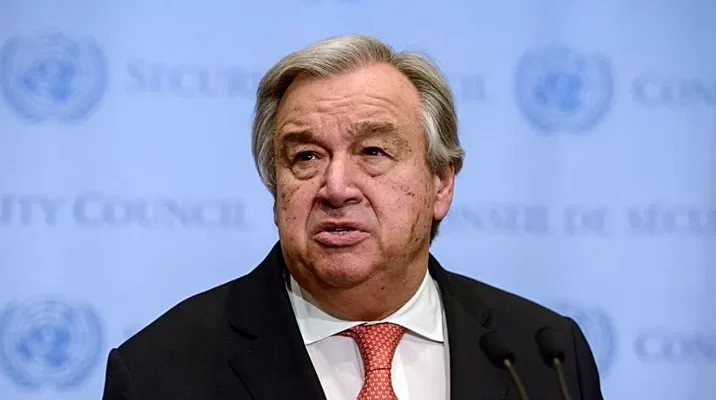 António Guterres, secretario general de la ONU. Foto: AFP António Guterres, secretario general de la ONU. Foto: AFP