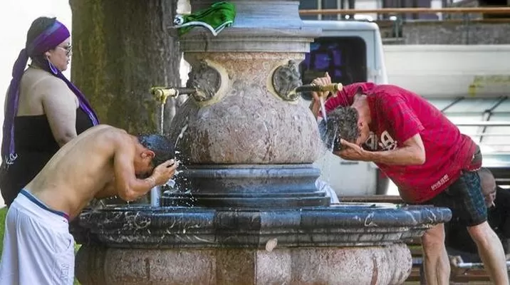 Ola de calor en el mundo. Foto: El Español