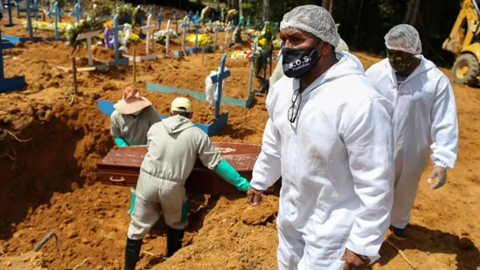 OPS prevé más de 438 000 muertes por coronavirus en Latinoamérica y el Caribe para el 1 de octubre. Foto: AFP