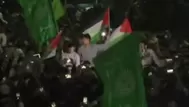 Palestinos dieron la bienvenida a prisioneros liberados