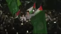 Palestinos le dieron la bienvenida a prisioneros que fueron liberados / Video: Canal N