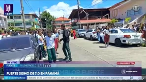 Un fuerte sismo de magnitud 7.6 se registró este viernes a las 12:56 p. m. (hora local) en Panamá y fue percibido en distintas zonas del país, incluida la ciudad capital./ Video: Canal N