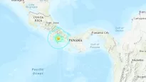 Panamá: 5 heridos y destrozos materiales tras sismo de magnitud 6,1. Foto: USGS