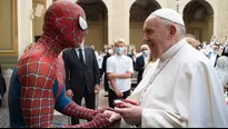 Papa Francisco recibe la inesperada visita de Spiderman en el Vaticano. Foto referencial: AFP / Video: El Mundo