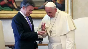 El papa Francisco en Bogotá. 