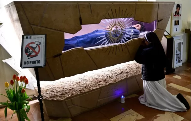 Carlos Acutis, el santo millennial - Foto: AFP