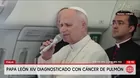 El papa León XIV evoluciona bien tras su cirugía pulmonar