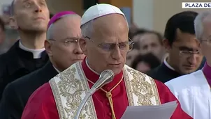 Papa León XIV homenajea por primera vez a la Inmaculada Concepción. Video: Canal N