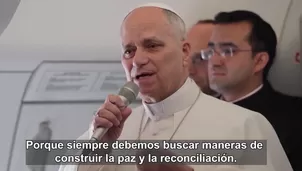 El papa León XIV llega a Argelia en una gira histórica y responde a Donald Trump. Video: Canal N