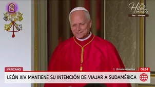 Papa León XIV mantiene su intención de viajar a Sudamérica. Foto y video: América Noticias