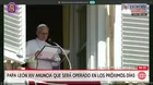 Papa León XIV será operado de un nódulo en el pulmón