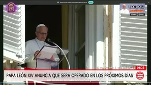 Papa León XIV será operado de un nódulo en el pulmón. Foto y video: América Noticias