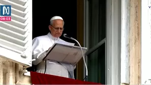 Papa León XIV pide frenar la guerra antes de que sea irreversible. Foto: AFP / Video: Canal N