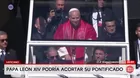 Papa León XIV podría acortar su pontificado