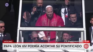 Papa León XIV podría acortar su pontificado. Foto y video: América Noticias