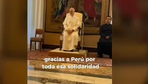 El papa León XIV volvió a expresar su cariño por el Perú en una audiencia con autoridades regionales de Lambayeque. Video: Canal N