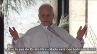 El papa León XIV saluda la tregua entre Irán y los EE.UU.