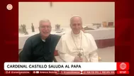 Papa León XIV tuvo emotivo encuentro con cardenal Carlos Castillo