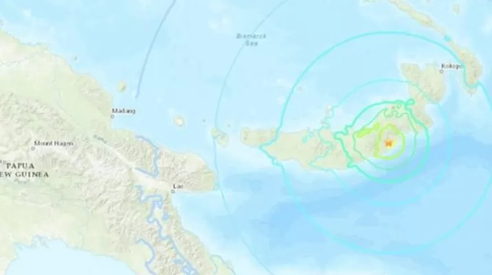 El Centro de Alerta de Tsunamis del Pacífico dijo que podrían llegar a algunas costas peligrosas olas de tsunami. (Foto: USGS) El Centro de Alerta de Tsunamis del Pacífico dijo que podrían llegar a algunas costas peligrosas olas de tsunami. (Foto: USGS)