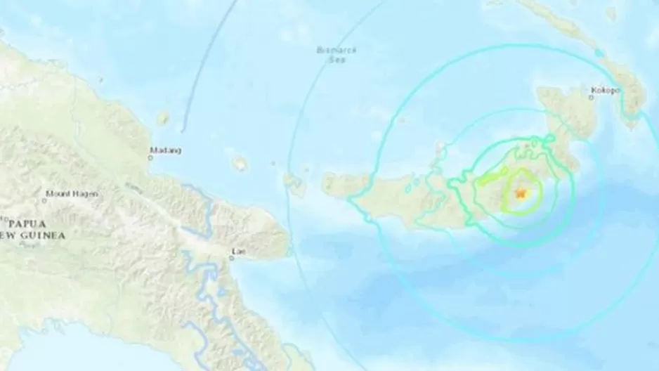 El Centro de Alerta de Tsunamis del Pac&iacute;fico dijo que podr&iacute;an llegar a algunas costas peligrosas olas de tsunami. (Foto: USGS)