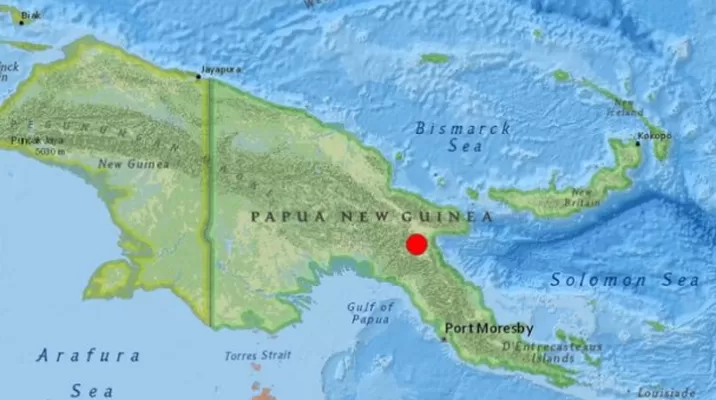 Papúa Nueva Guinea: terremoto de magnitud 7,2 sacude el país. Foto: Catástrofes Mundiales Papúa Nueva Guinea: terremoto de magnitud 7,2 sacude el país. Foto: Catástrofes Mundiales