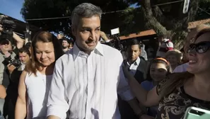 Mario Abdo Benítez, presidente electo de Paraguay. Foto y video: AFP