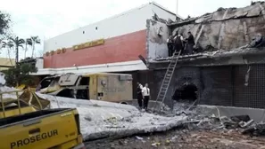 Asaltaron a empresa Prosegur en Ciudad del Este, Paraguay. Foto: ABC Cardinal