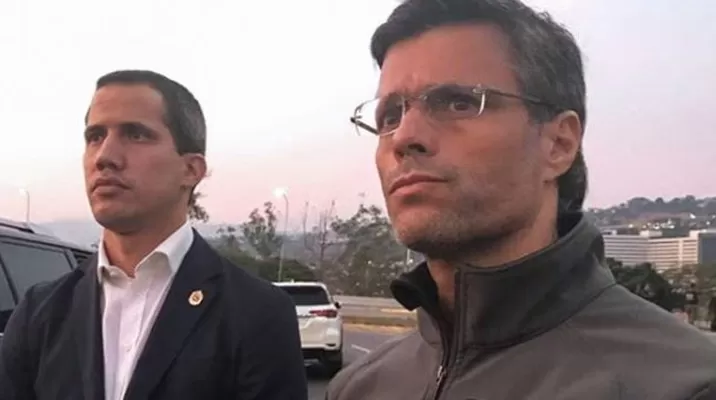 Partido de Juan Guaidó y Leopoldo López denuncia "ataque" a su dirigente en Perú. Foto: AFP Partido de Juan Guaidó y Leopoldo López denuncia "ataque" a su dirigente en Perú. Foto: AFP