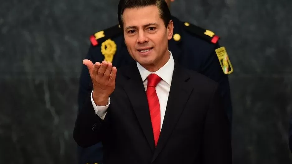 Enrique Peña Nieto, presidente de México. (Vía: AFP)